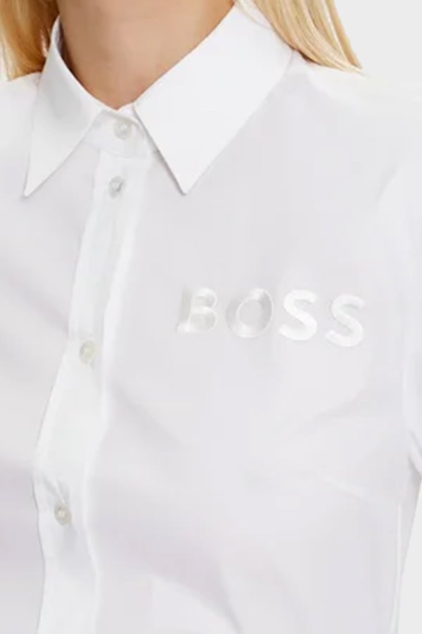 ΓΥΝΑΙΚΕΙΟ ΠΟΥΚΑΜΙΣΟ BOSS - 100 ΛΕΥΚΟ